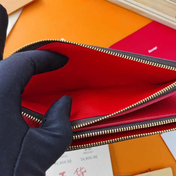 LVコピーウォレット細部ディテール